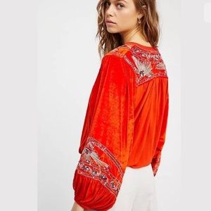 Free People Hearts Aflame Top